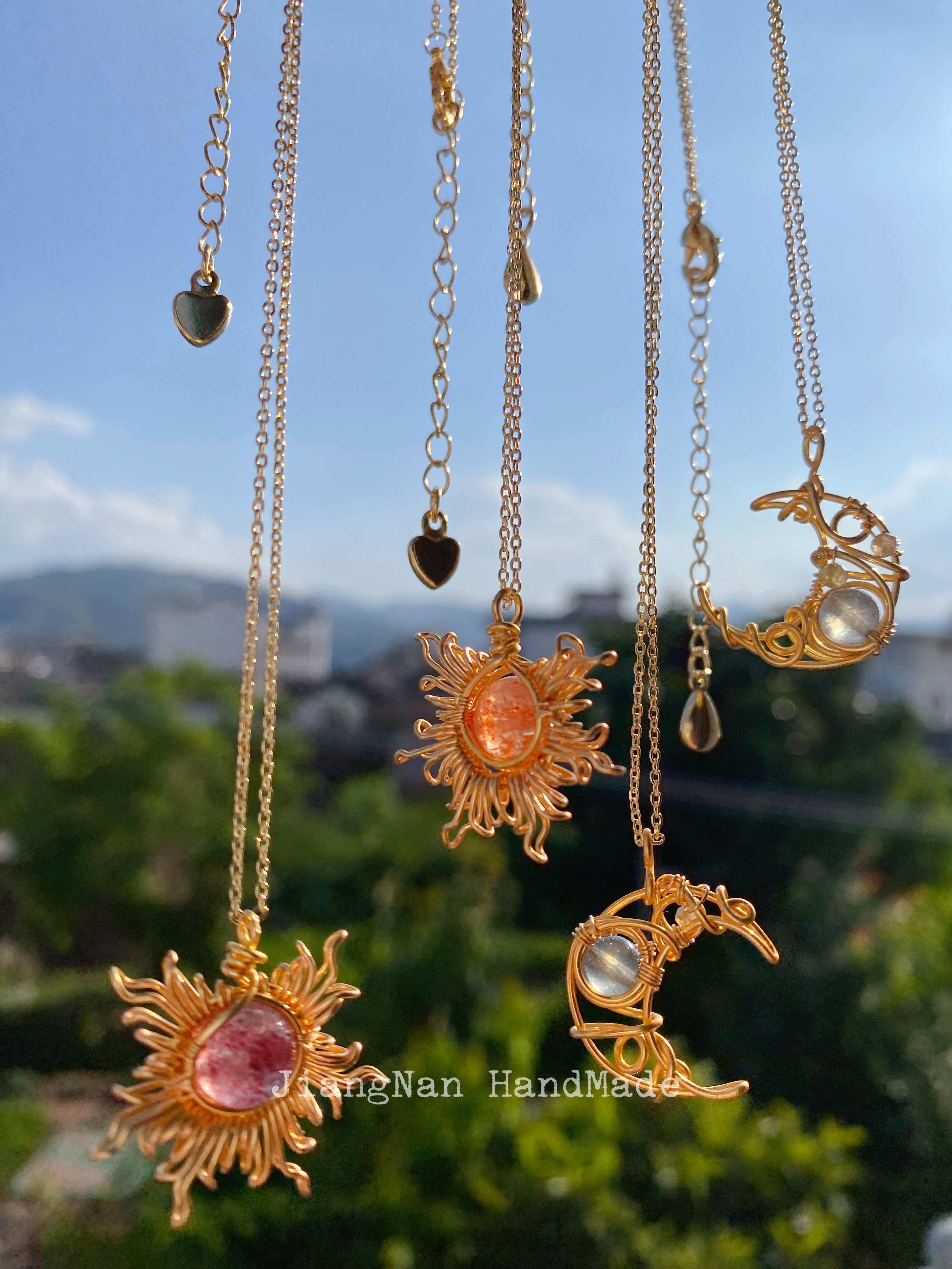 Handmade Magic Sun Bracelet - Wire Wrapped Jewelry – JiangNanHandMade