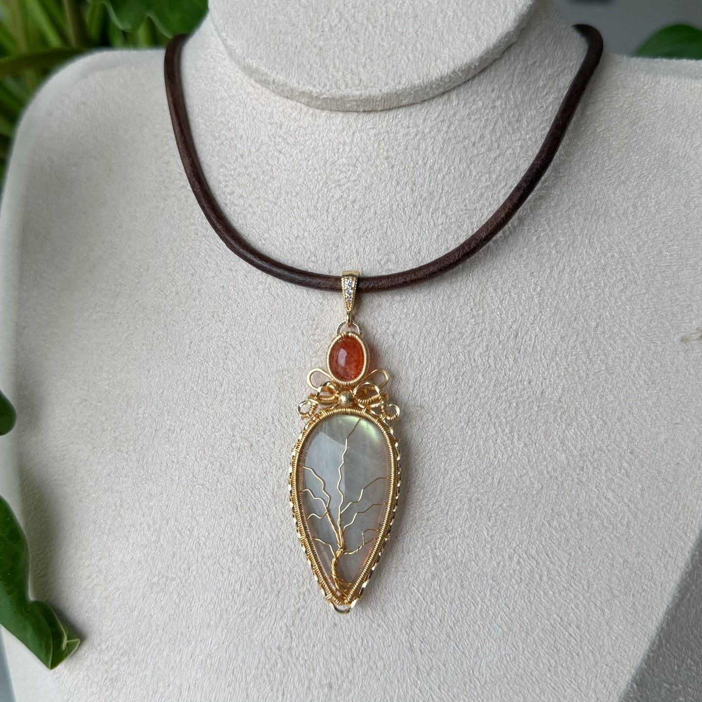 Handmade Life Tree Necklace - Wire Wrapped Jewelry