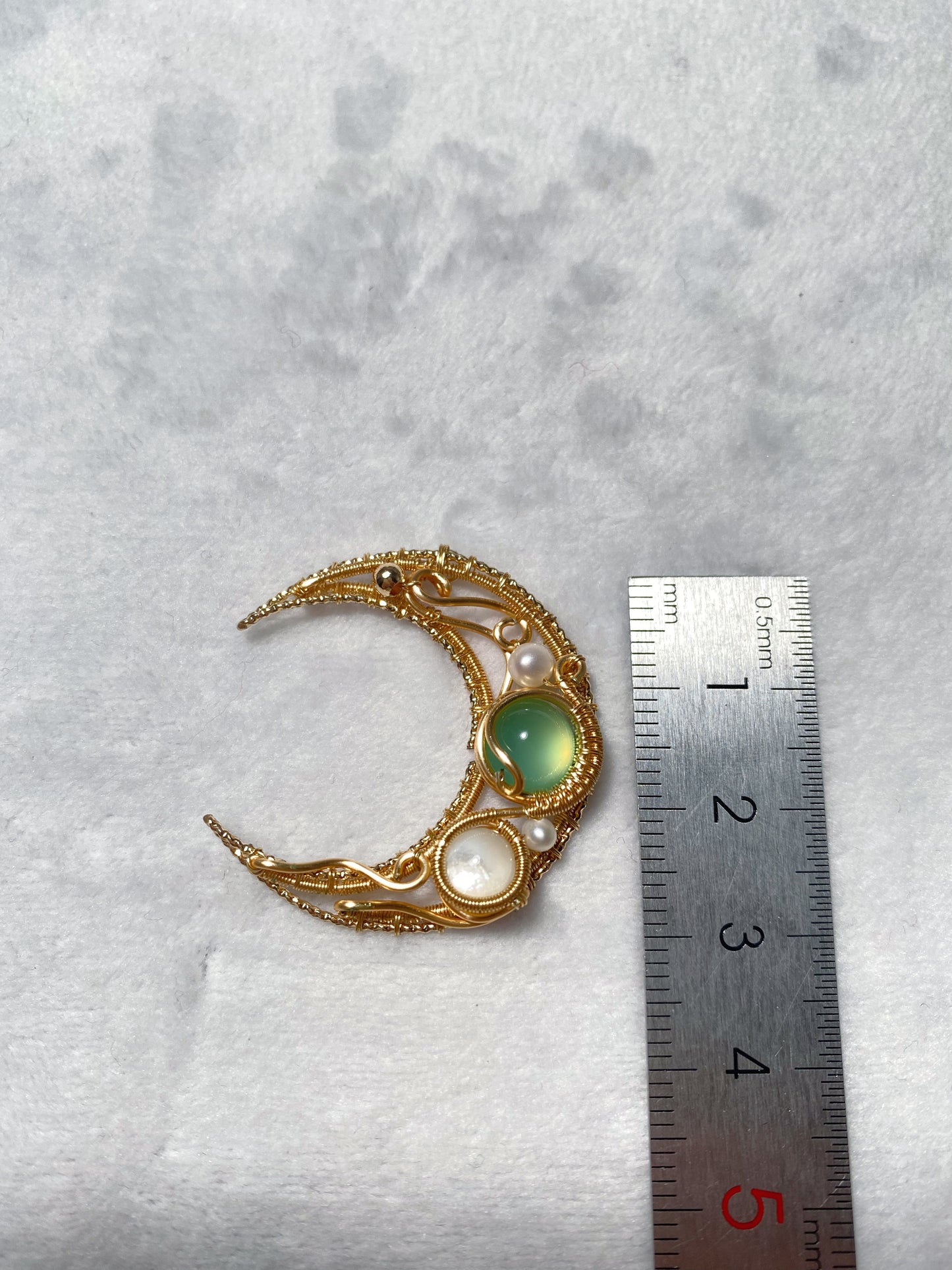 The size is around 3x3 cm