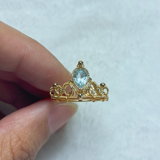 Handmade Crown Ring - Wire Wrapped Jewelry