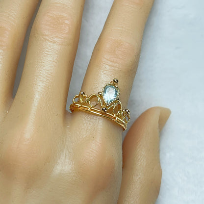 Handmade Crown Ring - Wire Wrapped Jewelry